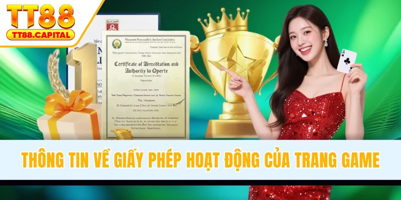 Giấy Phép Hoạt Động TT88 - Tiêu Chuẩn Vận Hành Minh Bạch - spark69